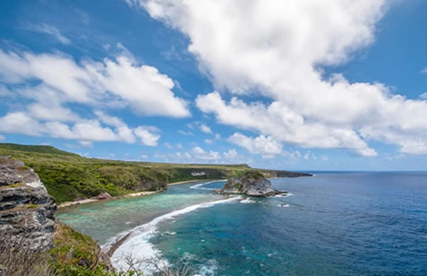 De fleste turister som besøker de 15 bittesmå Nord-Marianene kommer fra Sør-Korea eller Japan for...